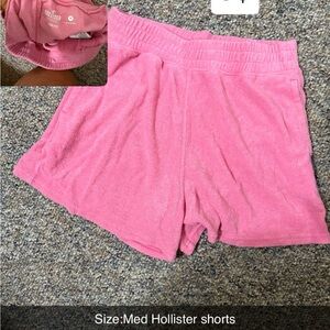 Hollister Soft Pink Lounge Shorts